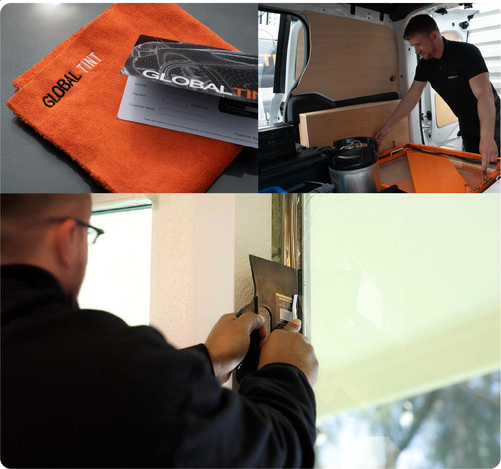 Global Tint fitting window film