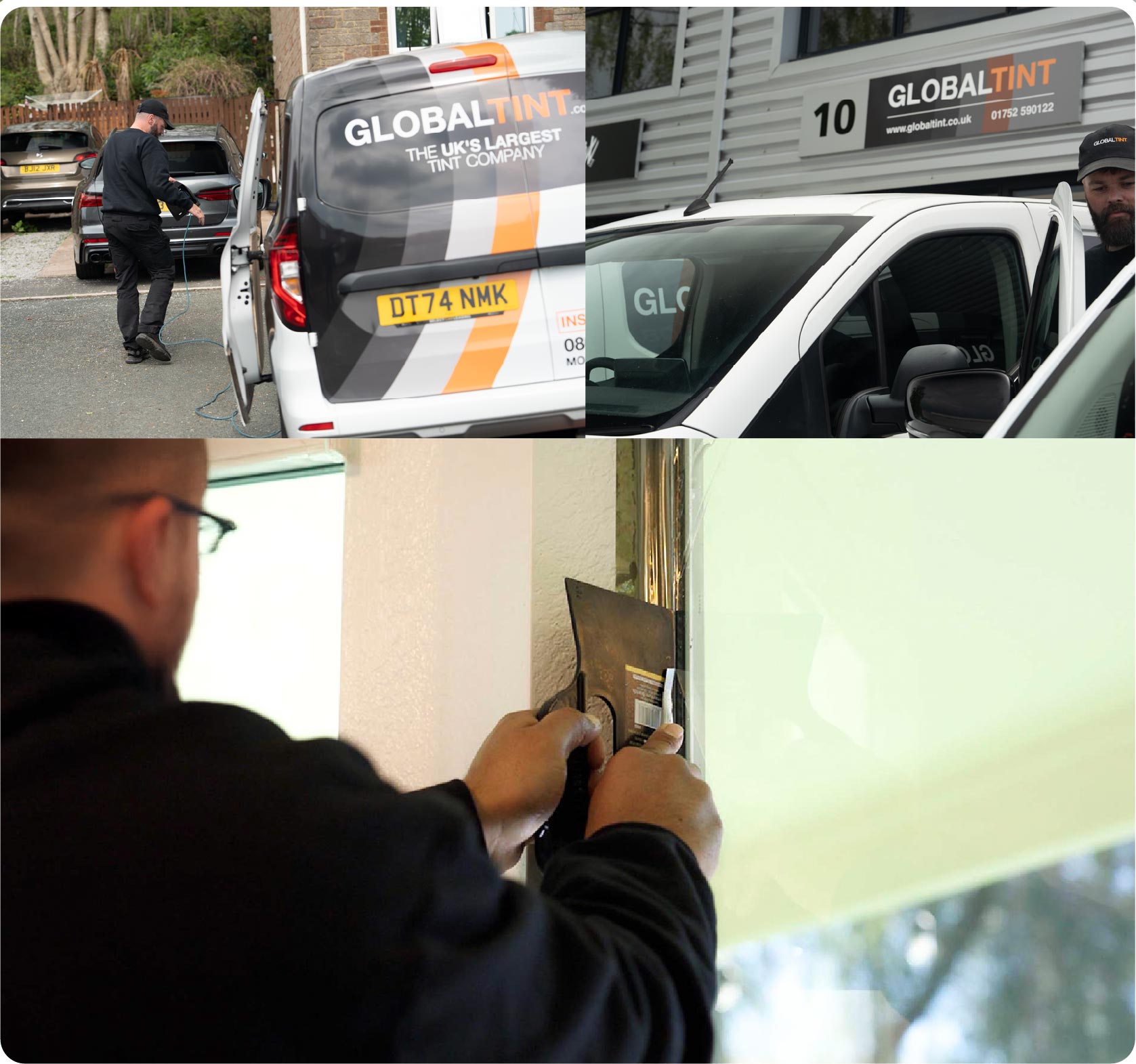 Global Tint fitting window film