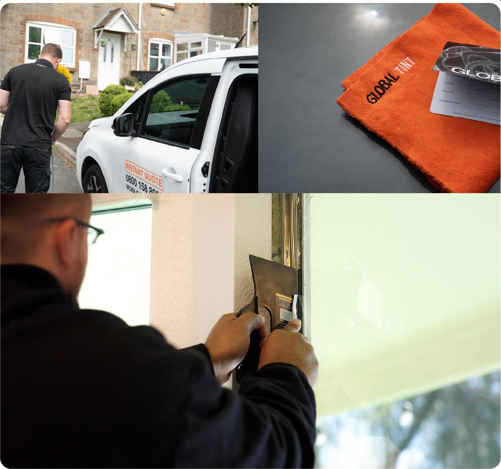 Global Tint fitting window film