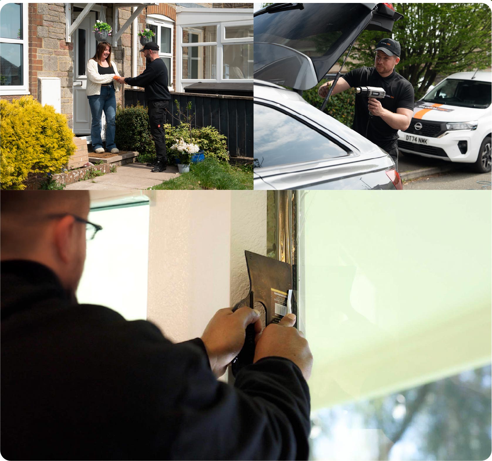 Global Tint fitting window film