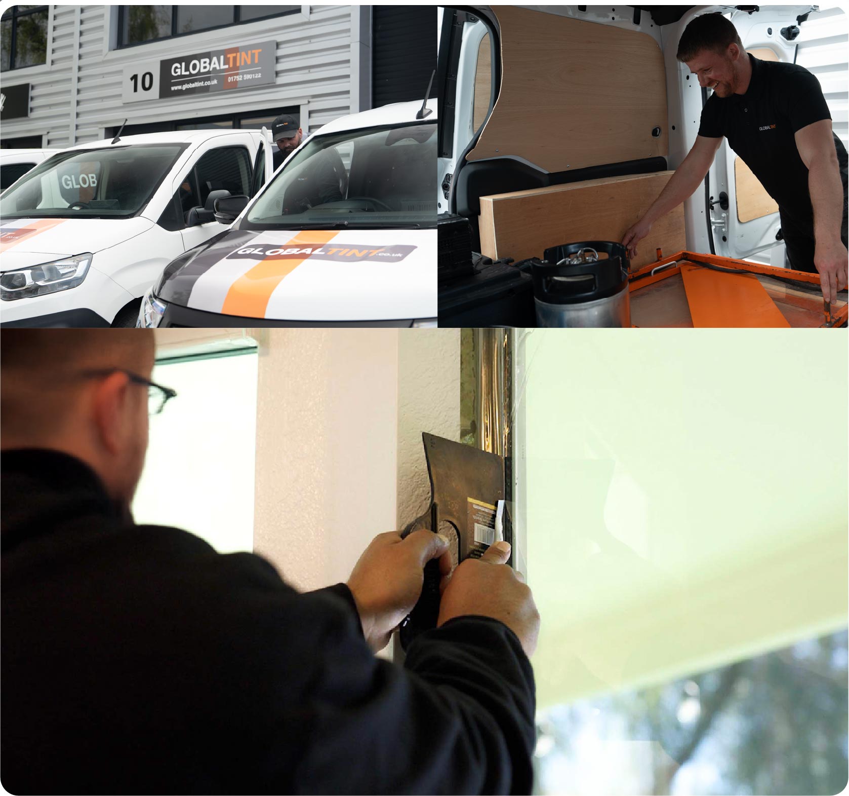 Global Tint fitting window film