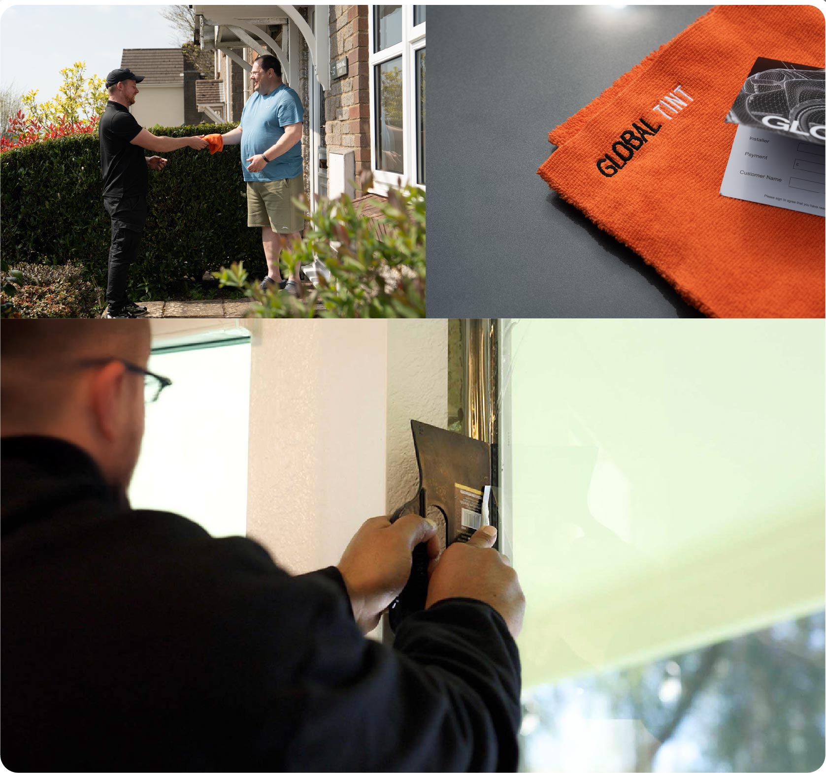 Global Tint fitting window film