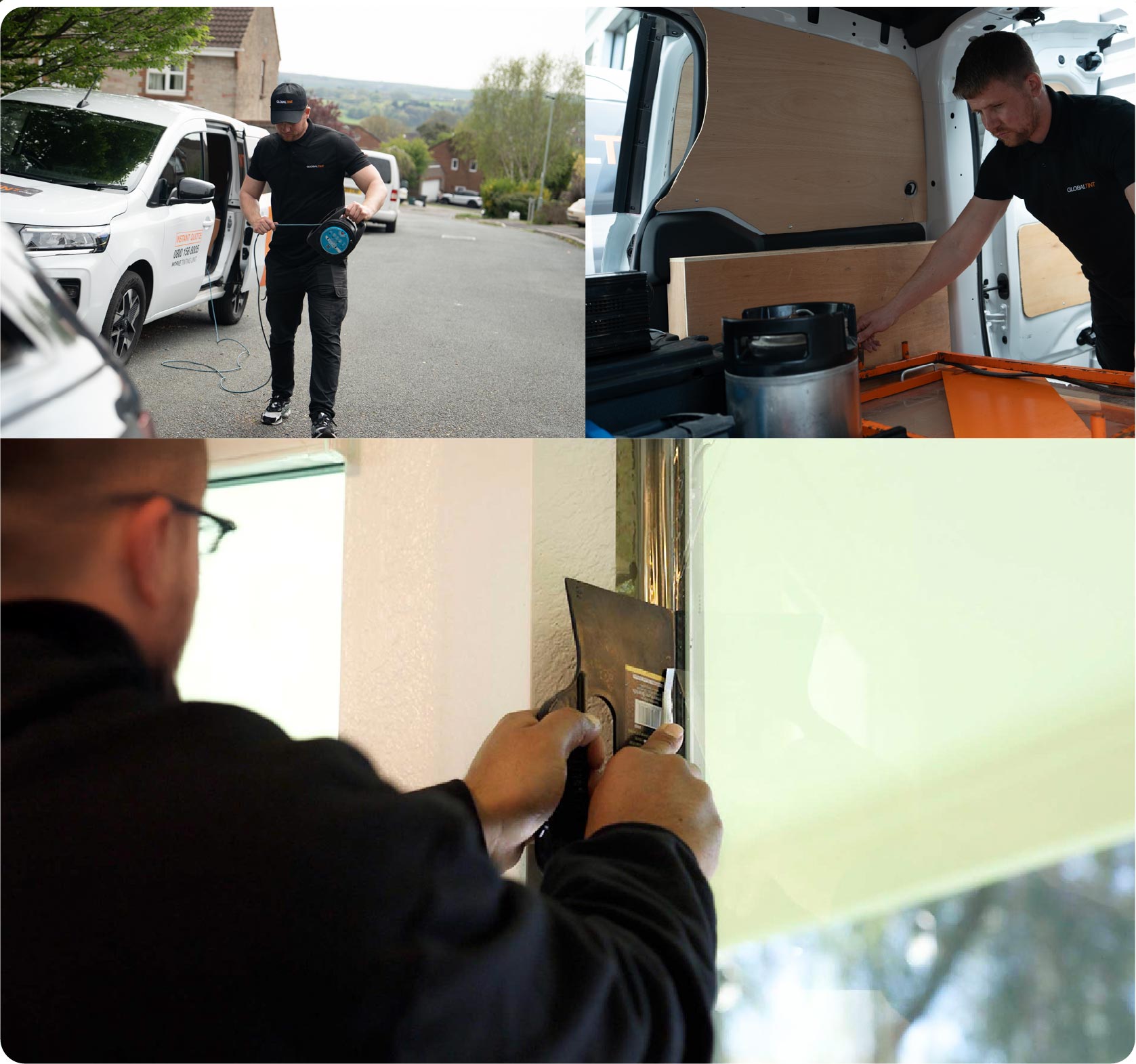 Global Tint fitting window film