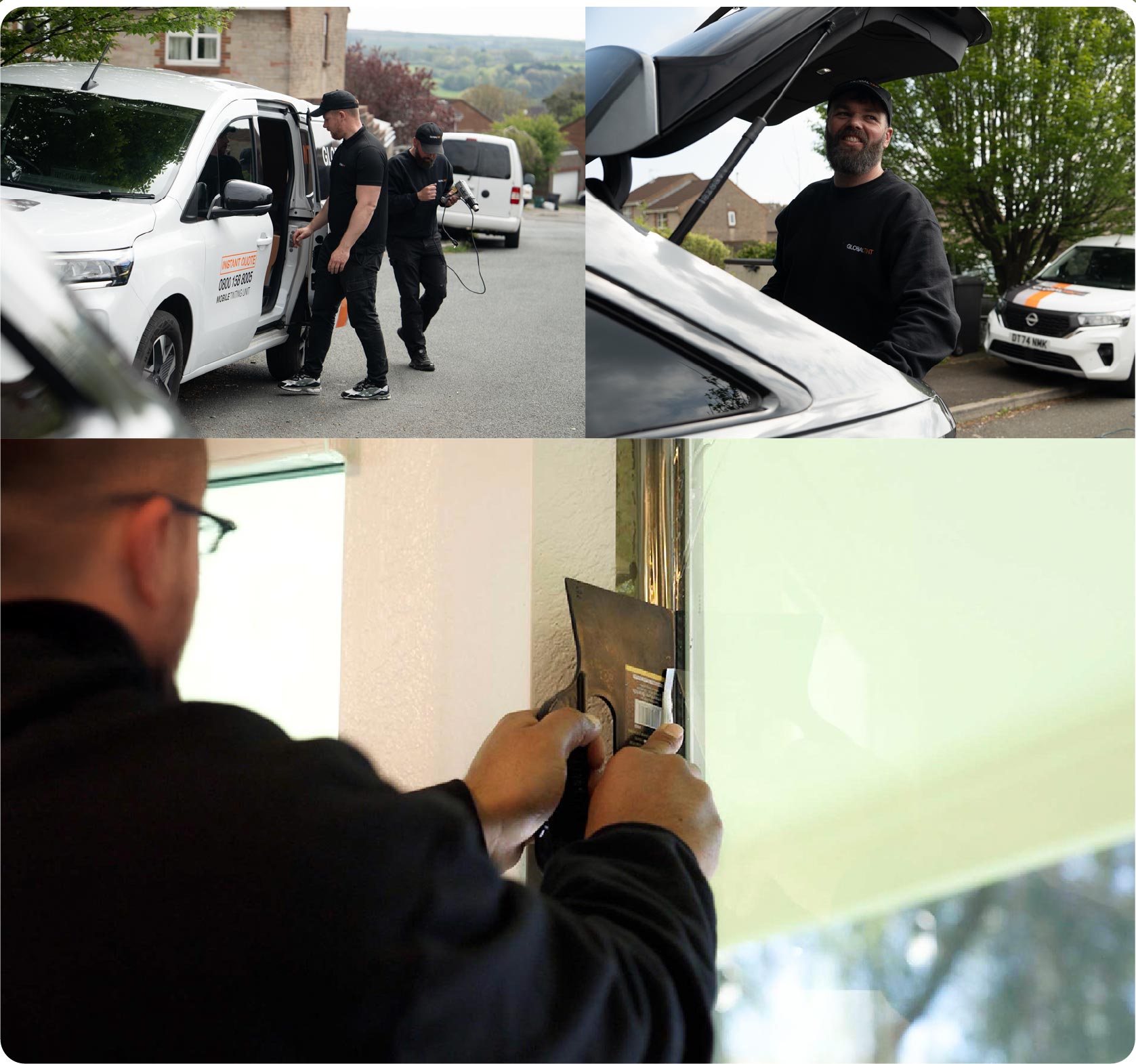 Global Tint fitting window film
