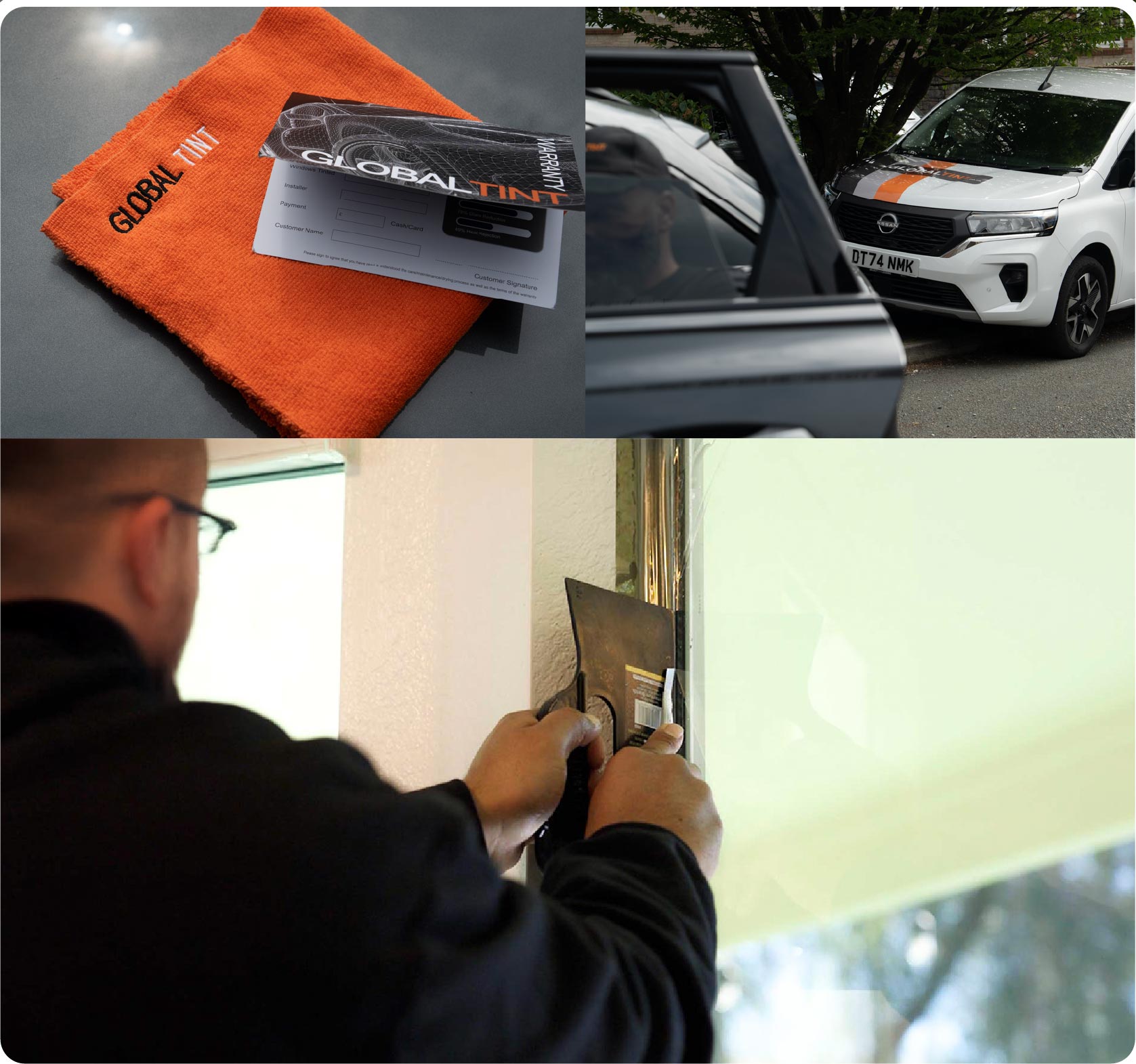 Global Tint fitting window film