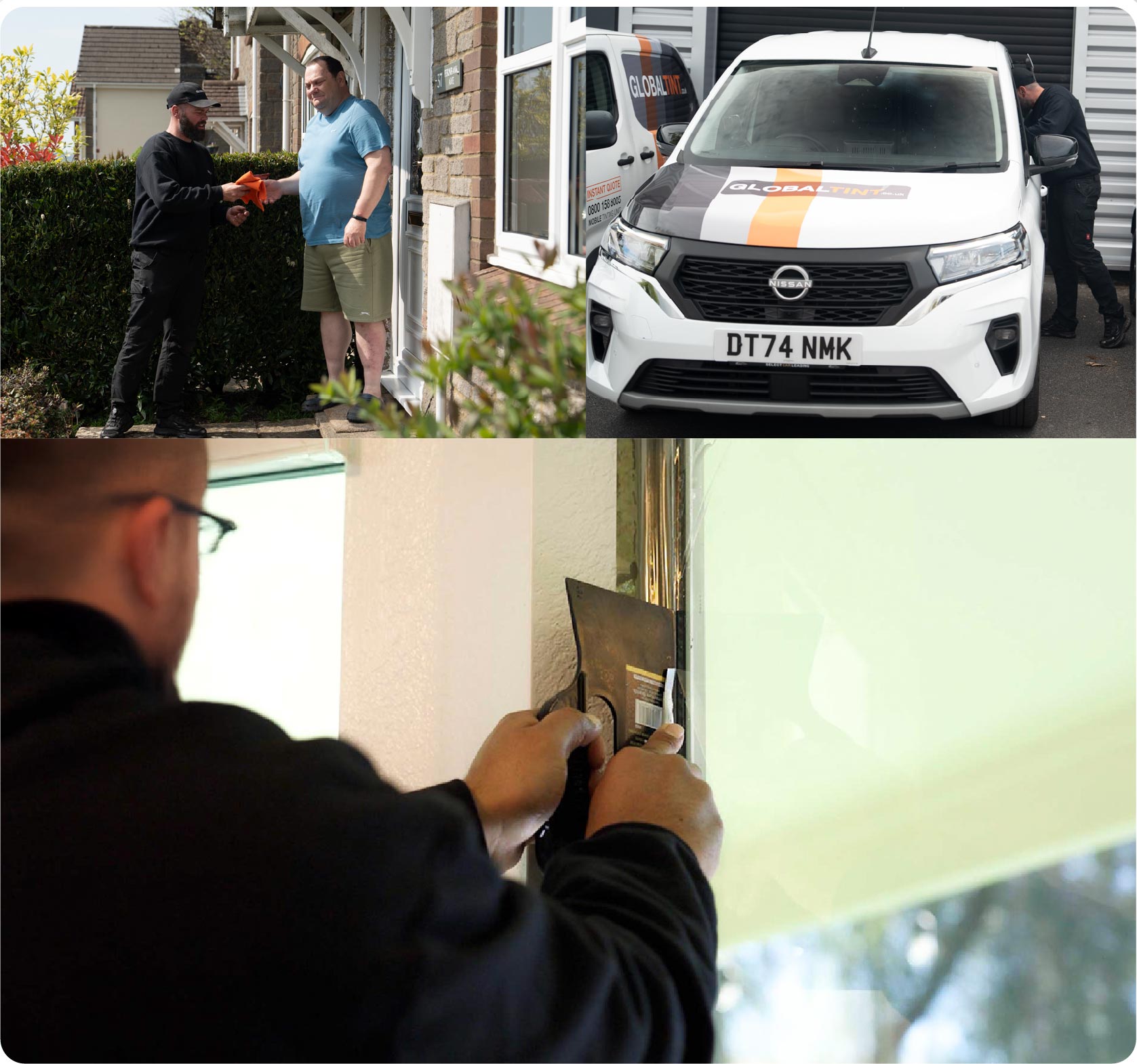 Global Tint fitting window film