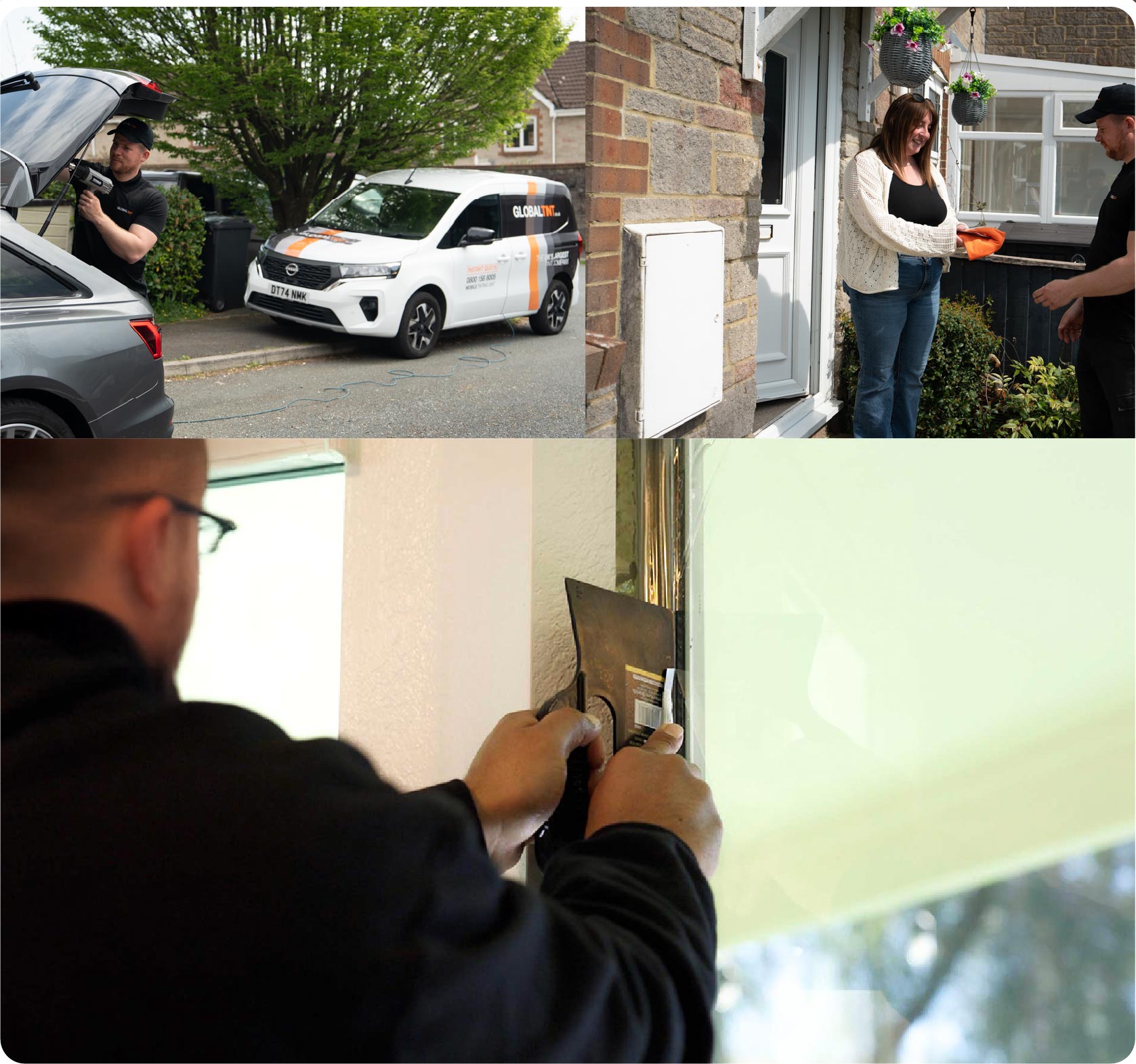 Global Tint fitting window film