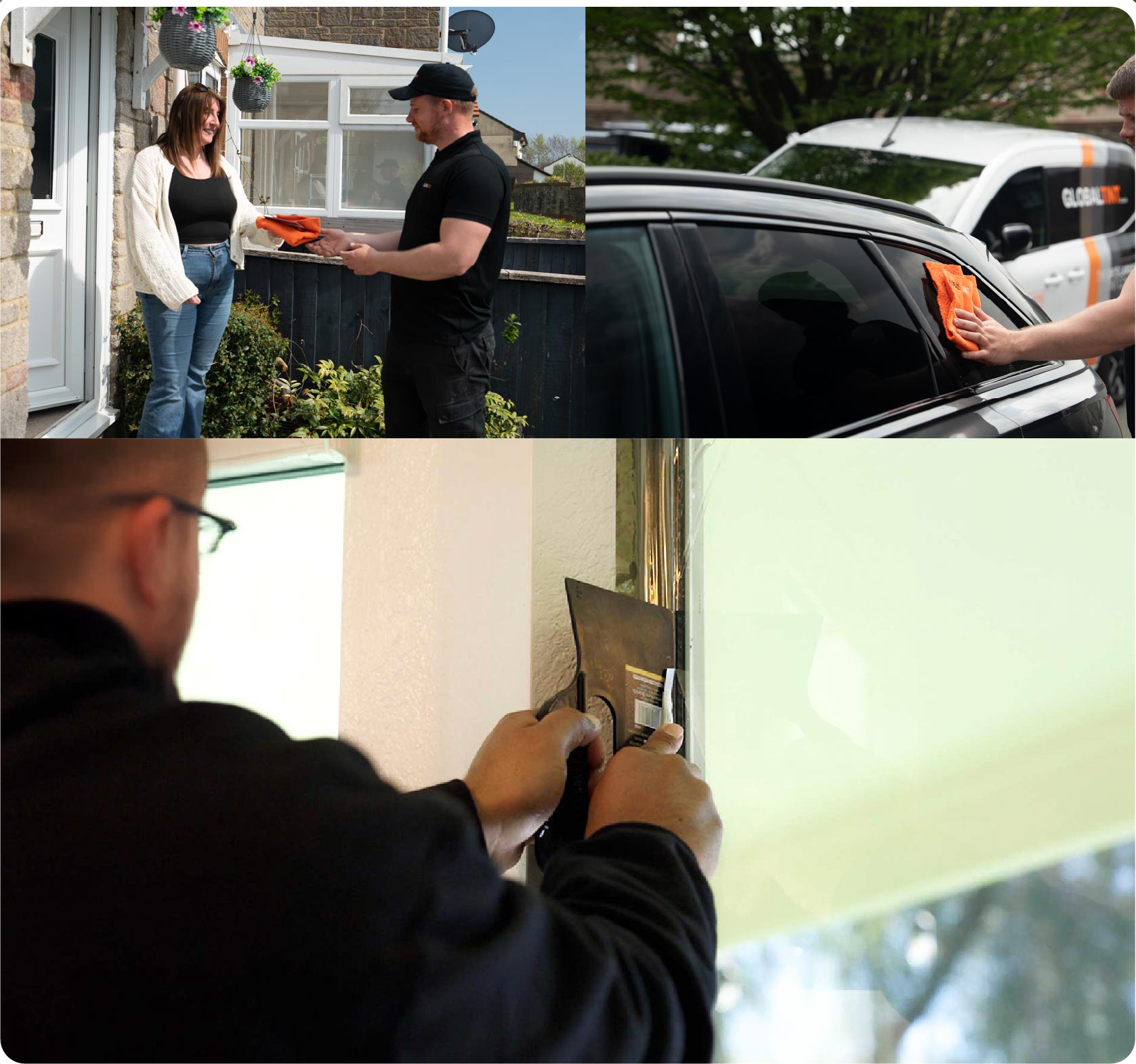 Global Tint fitting window film
