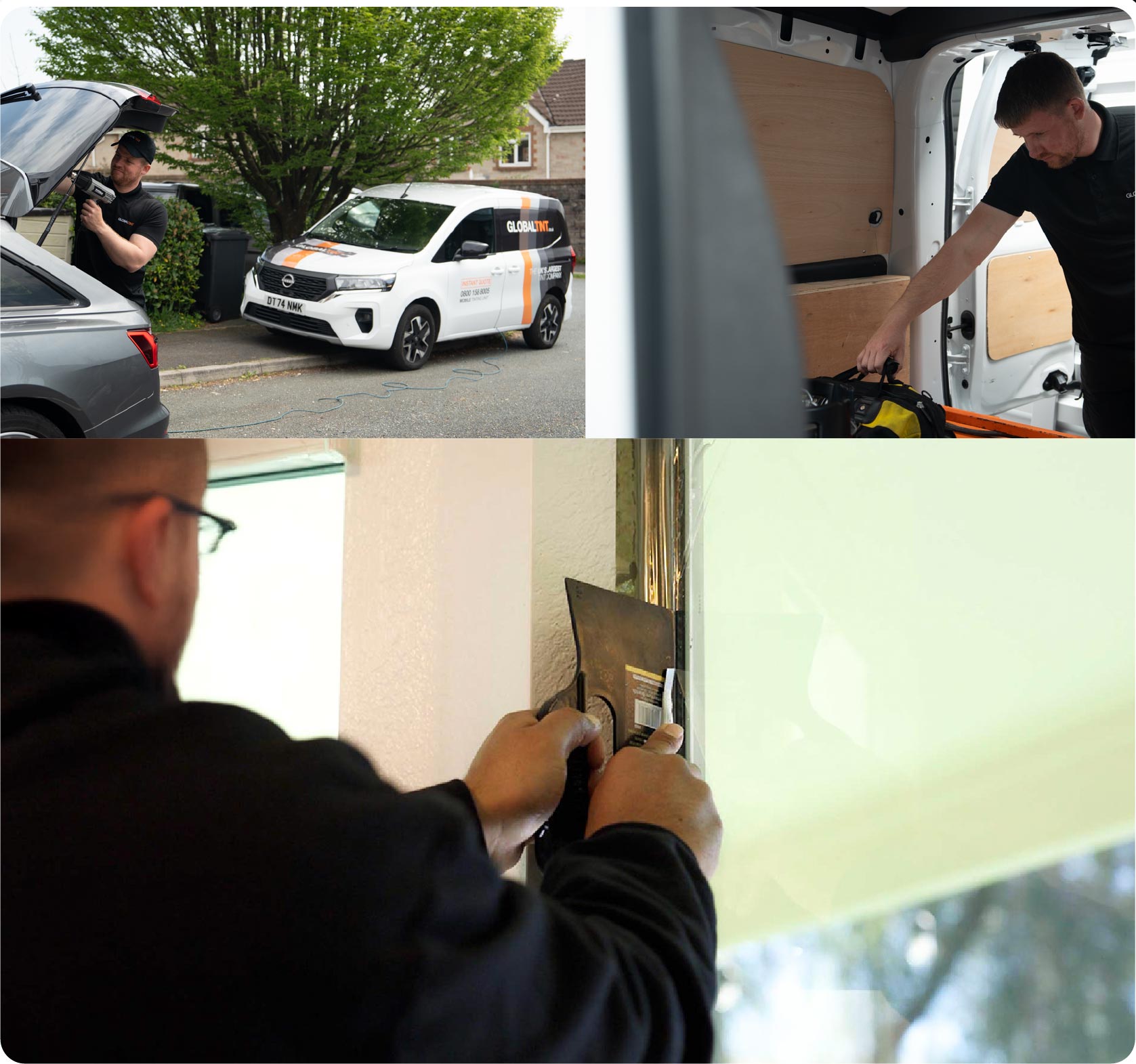 Global Tint fitting window film