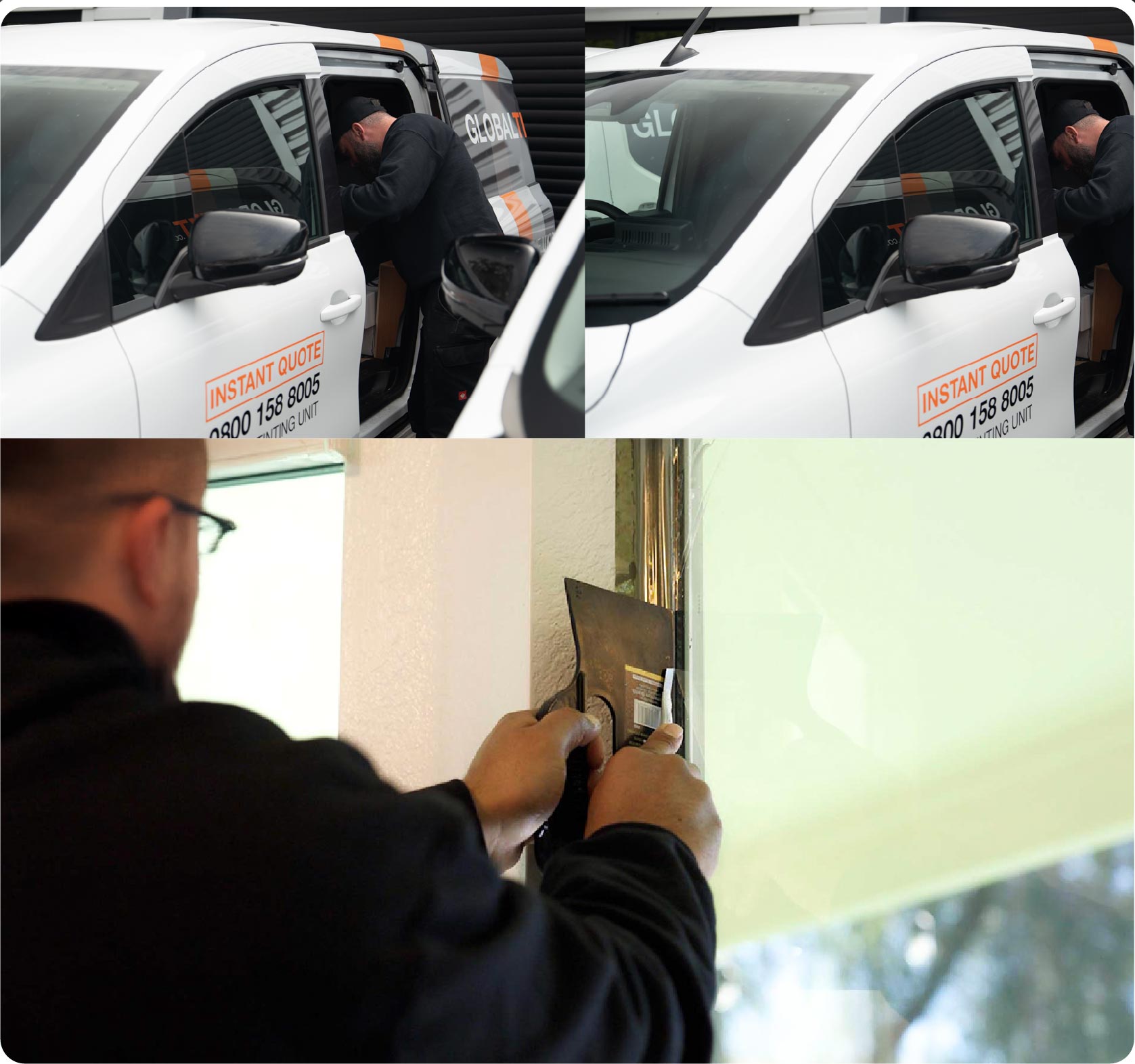 Global Tint fitting window film